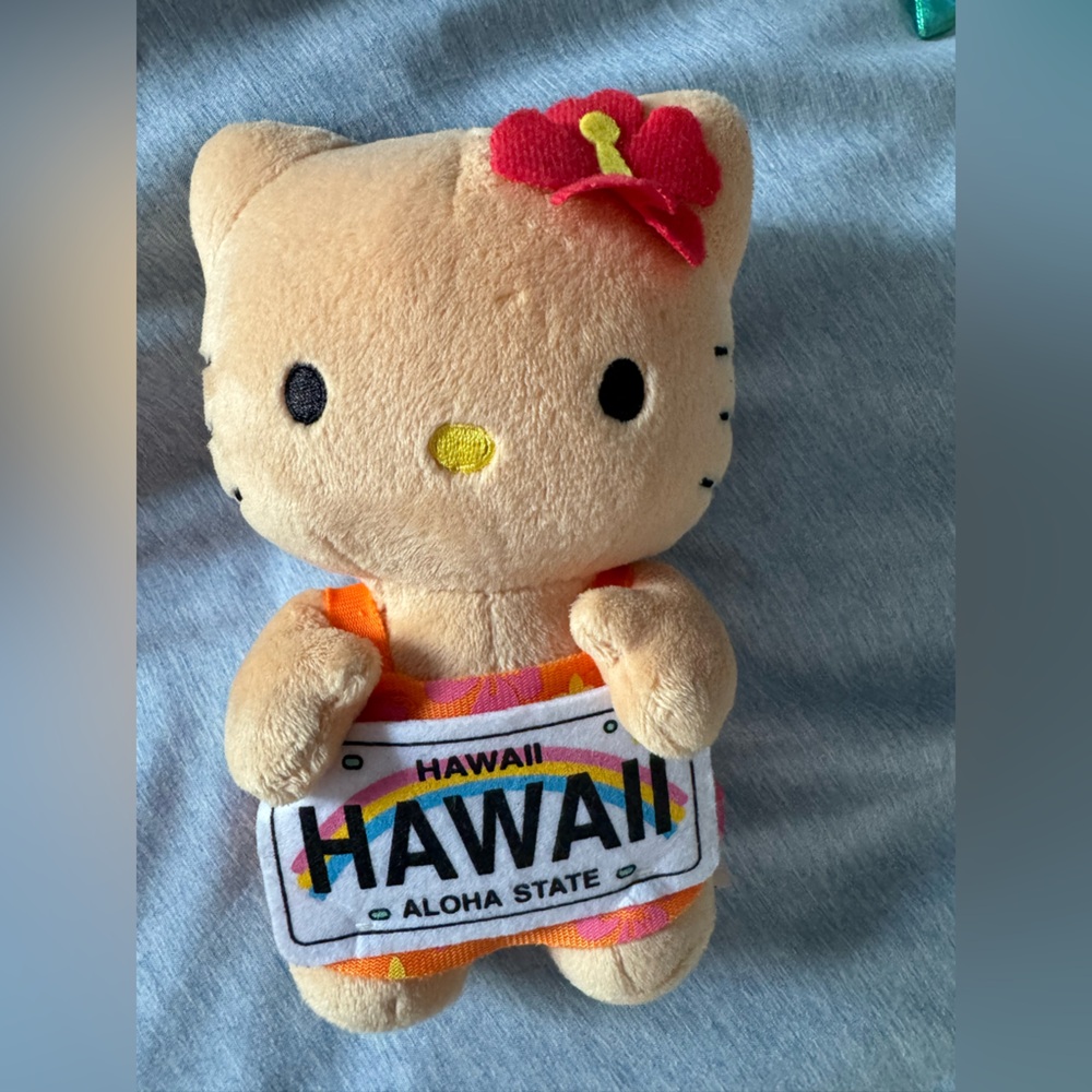 Sanrio Hello Kitty plush Hawaii Aloha State